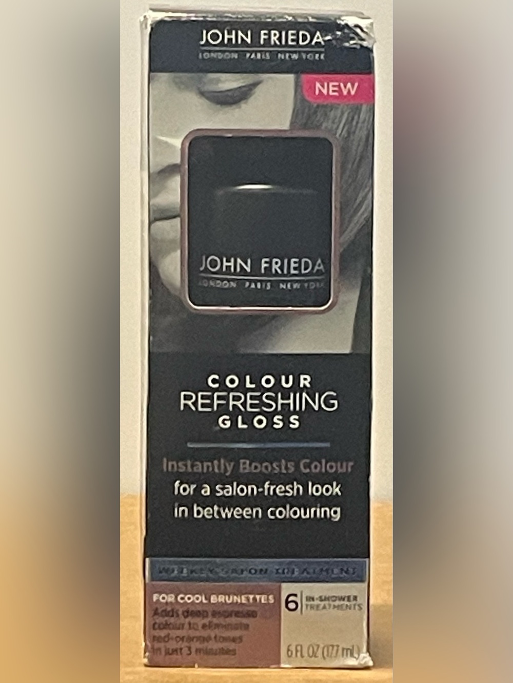 John Frieda Colour Refreshing Gloss for Cool Brunette - 6 fl oz